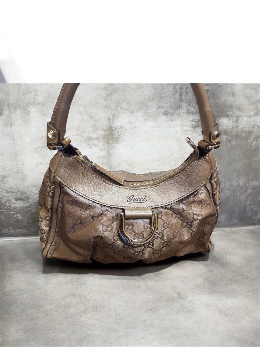 Gucci Abbey D-Ring Hobo Bag Dust Bag, COA - Picture 2 of 16